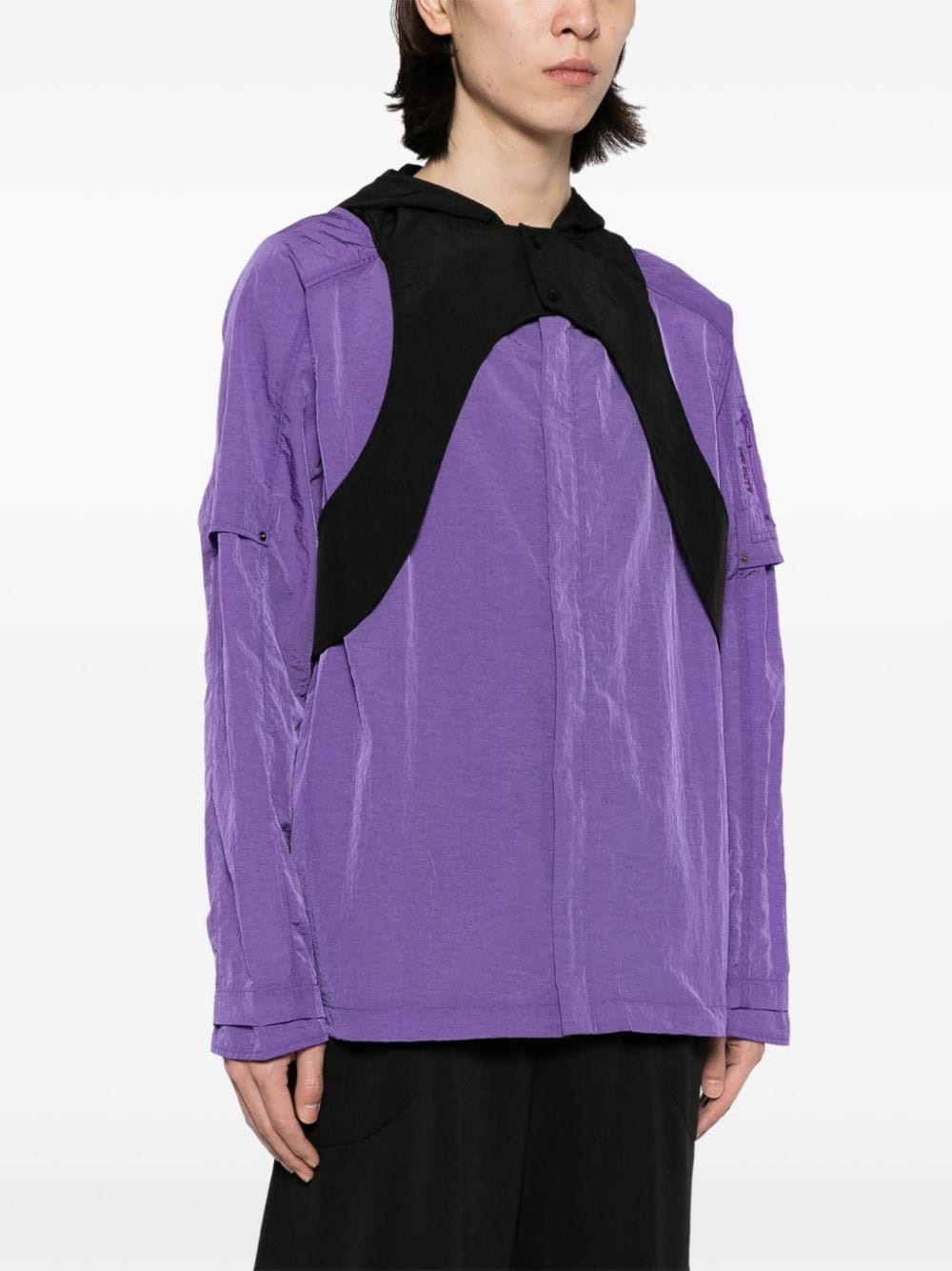 Shop Off Duty Flo Hooded Jacket In Purple