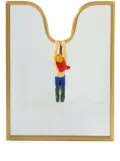 Seletti Circus rectangular mirror - Gold