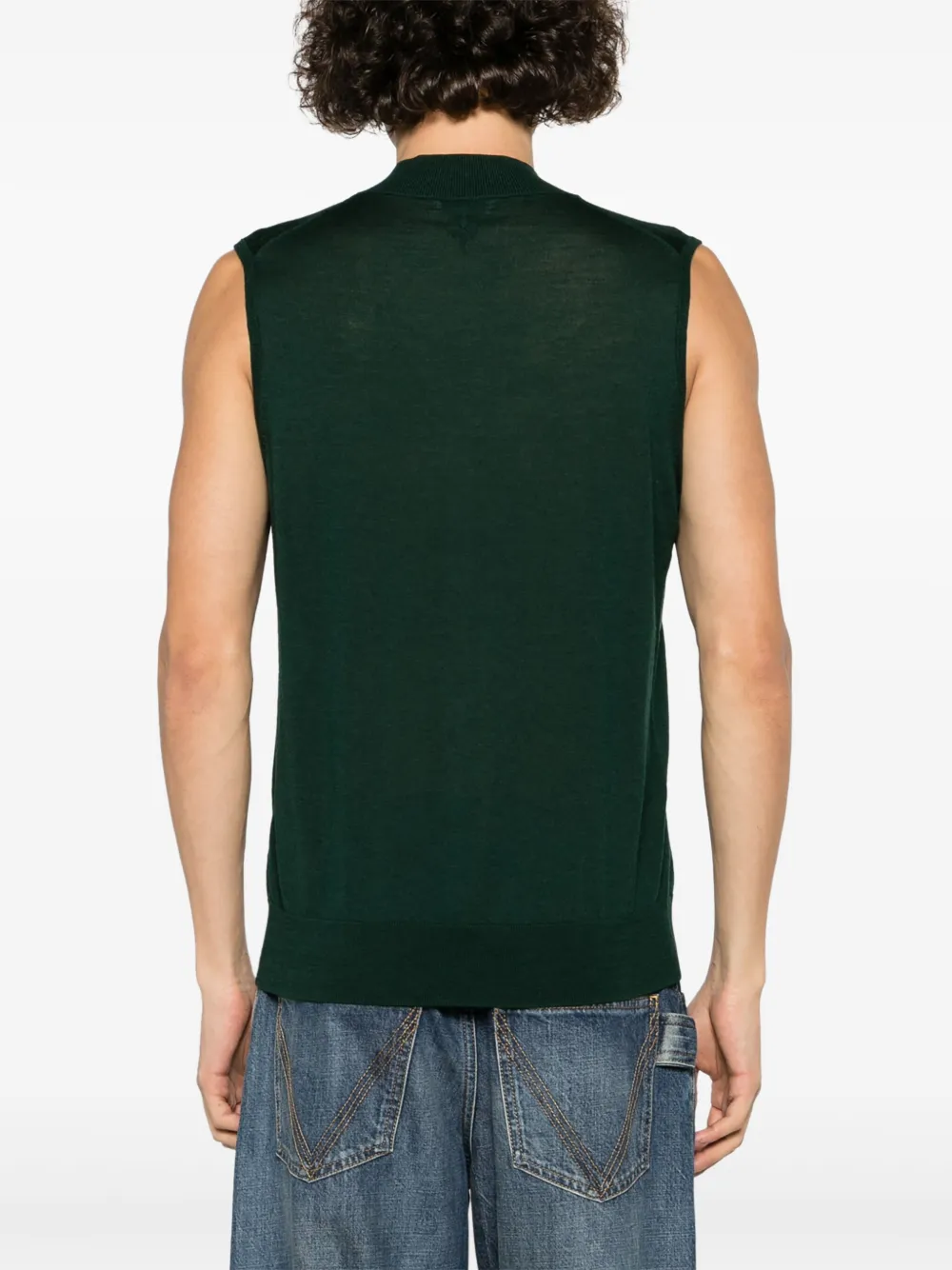 Ballantyne Basolan wollen gilet Groen