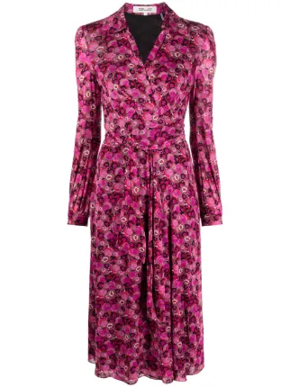 Dvf phoenix hot sale wrap dress