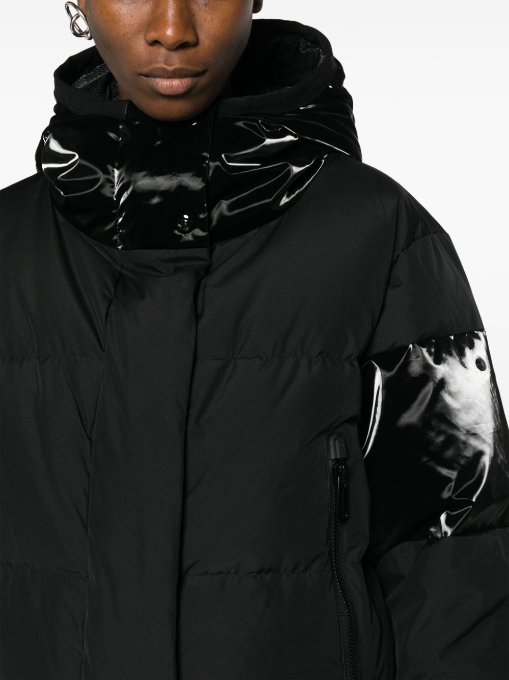 Shop Goldbergh Arleth Padded Jacket In Black