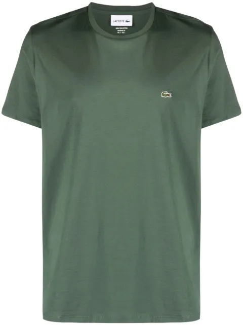 Lacoste logo-patch jersey T-shirt