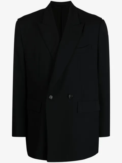 SONGZIO layered double-breasted blazer