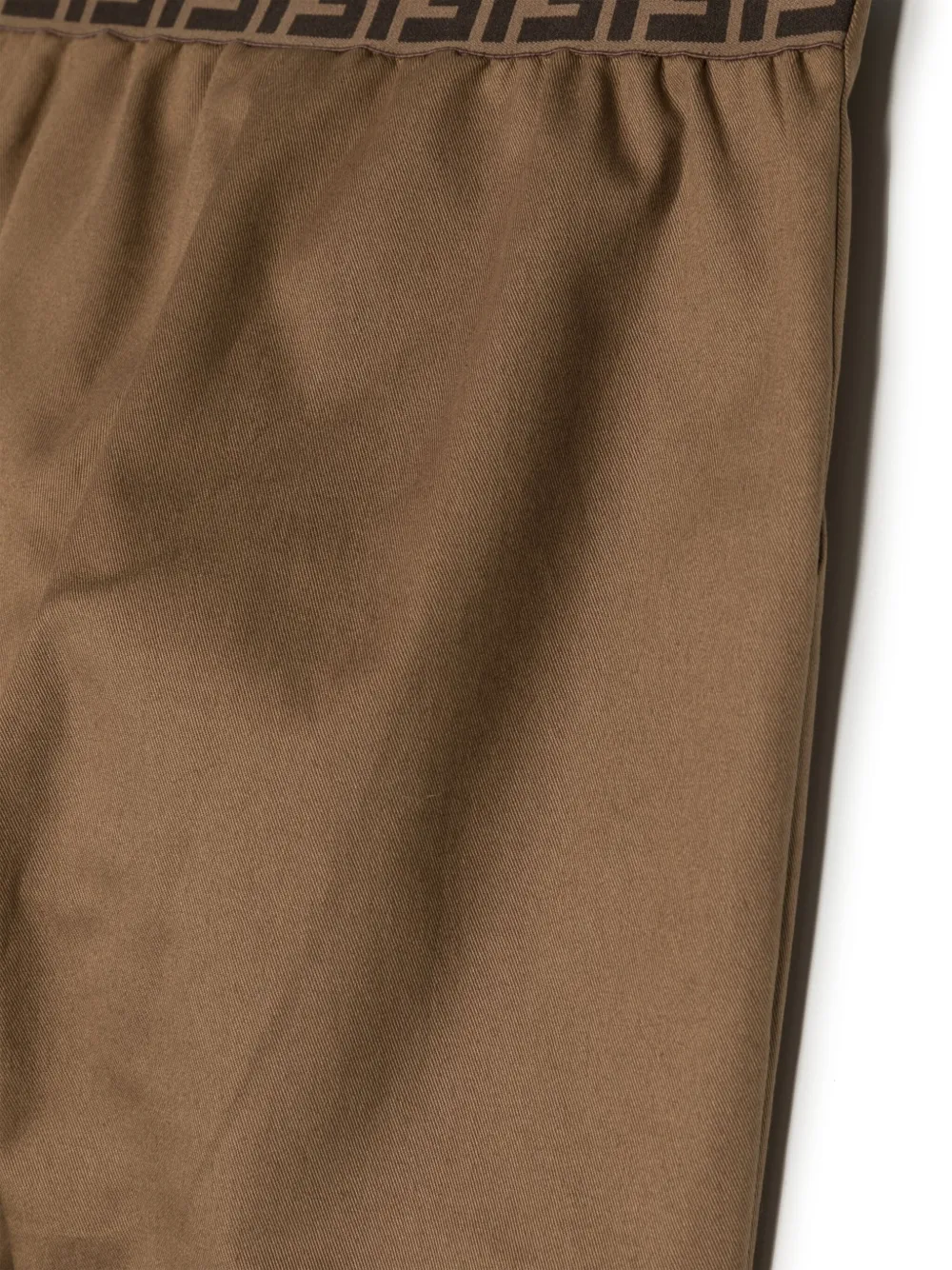 Ff-Print Straight-Leg Trousers