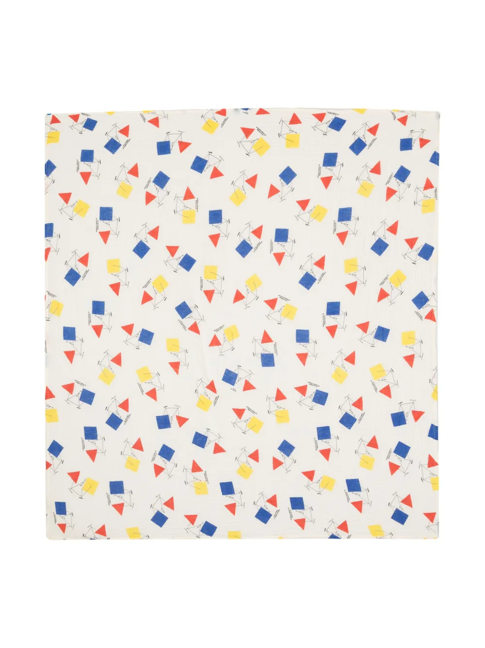 Image 1 of Bobo Choses Manta com estampa gráfica Crazy Bicy