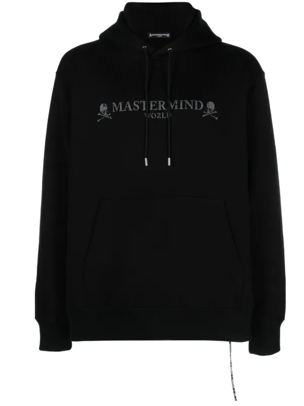 Mastermind Japan logo-print Cotton Hoodie - Farfetch