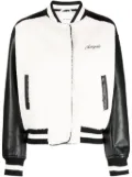 Axel Arigato Saul faux-shearling bomber jacket - White