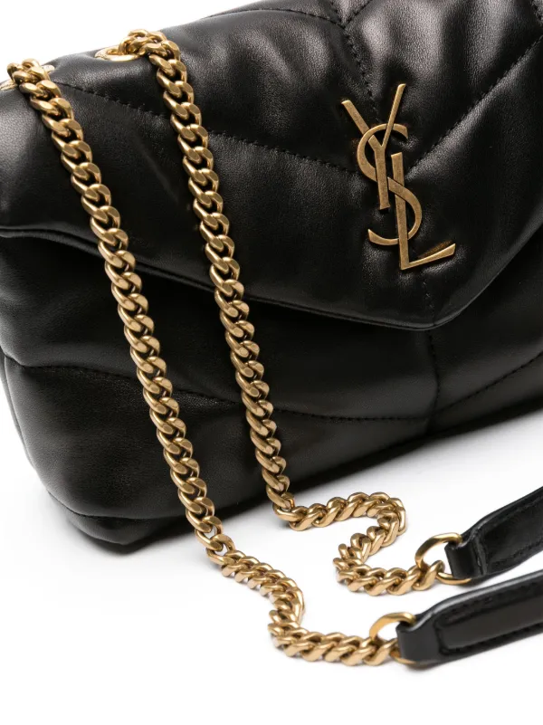 Saint Laurent Puffer Toy キルティング ショルダーバッグ