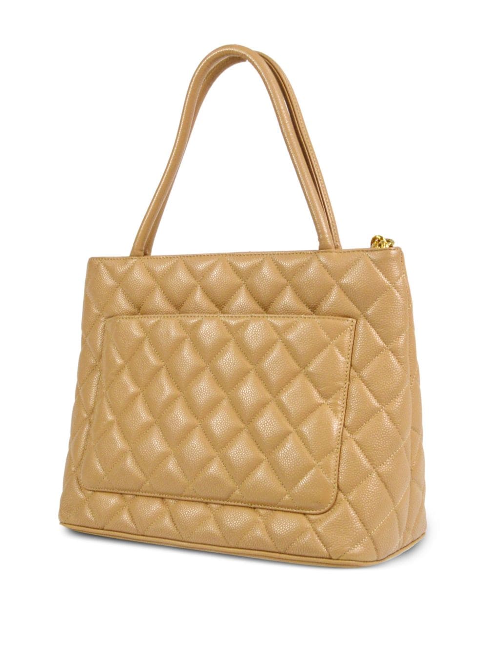 Affordable HOT SALE CHANEL 2002 Medallion quilted tote bag Women