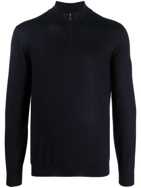 Fedeli fine-knitted virgin wool jumper