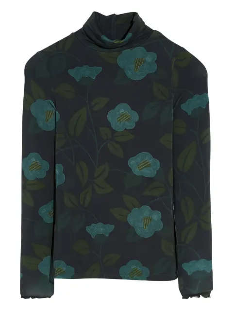 Bellerose floral-print turtleneck top 