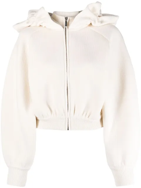 Jacquemus La Maille Crinoline ruffled hoodie