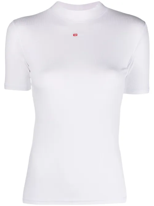 T-shirt à col montant - Diesel - Modalova