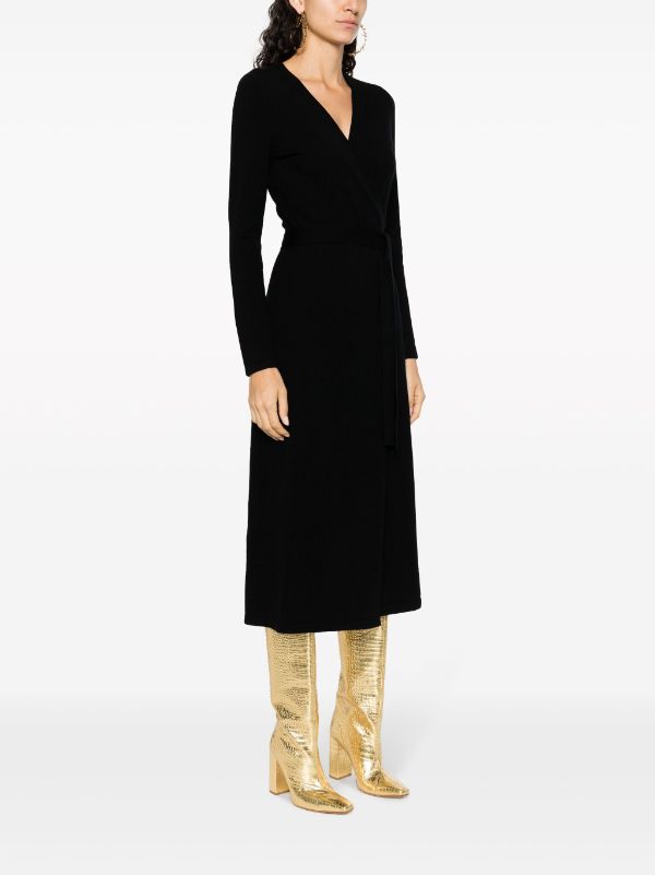 Diane von furstenberg cashmere hotsell wrap dress