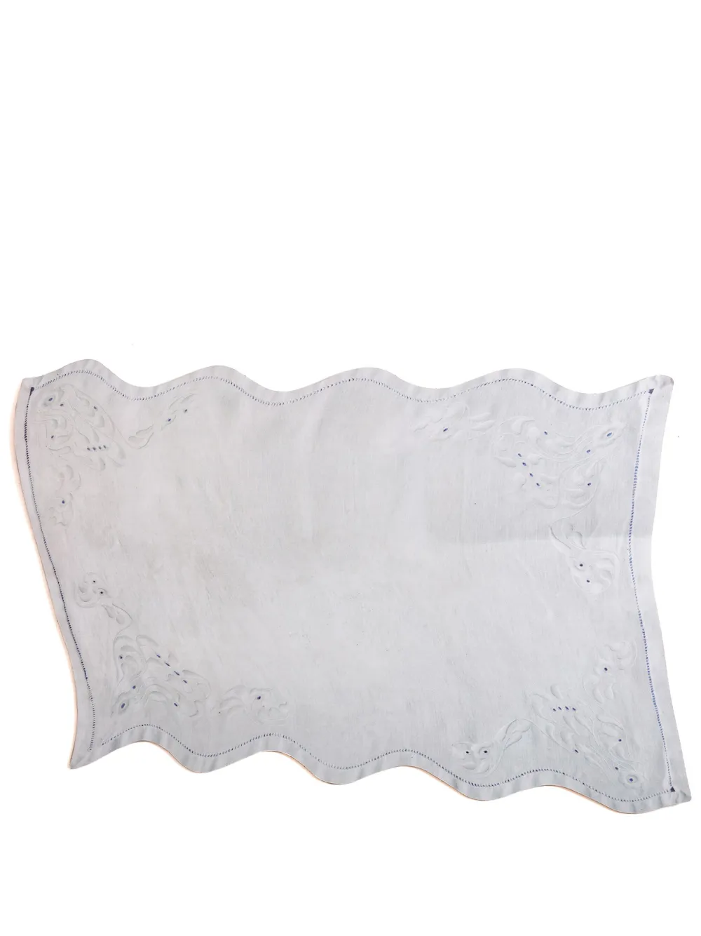 Seletti X Diesel Floral-embroidery Table Mat In White