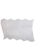 Seletti x Diesel floral-embroidery table mat - White