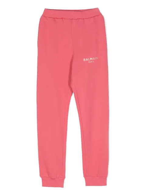 Balmain Kids pants con logo estampado