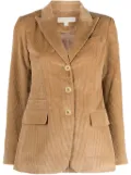 Michael Michael Kors corduroy single-breasted blazer - Brown