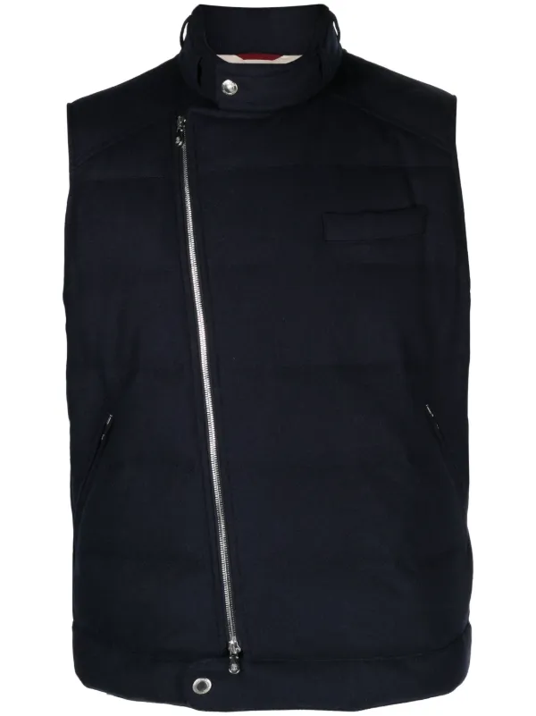 ダウンベスト Brunello Cucinelli Gilet Imbottito Con Cappuccio Brunello Cucinelli Down-Filled Padded Gilet | Harrods US