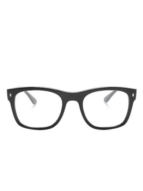 Ray-Ban logo-plaque square-frame glasses 