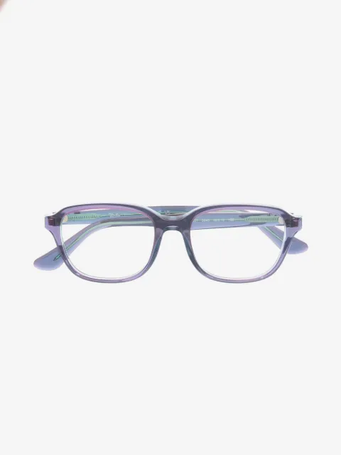 RAY-BAN JUNIOR lentes con armazón cuadrada y efecto pulido