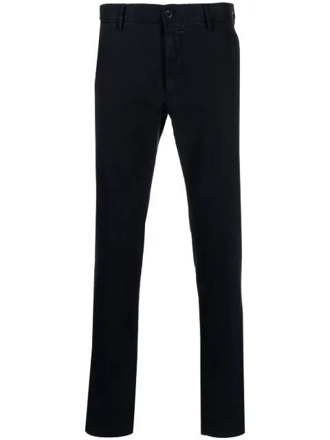 Incotex skinny-leg cotton trousers