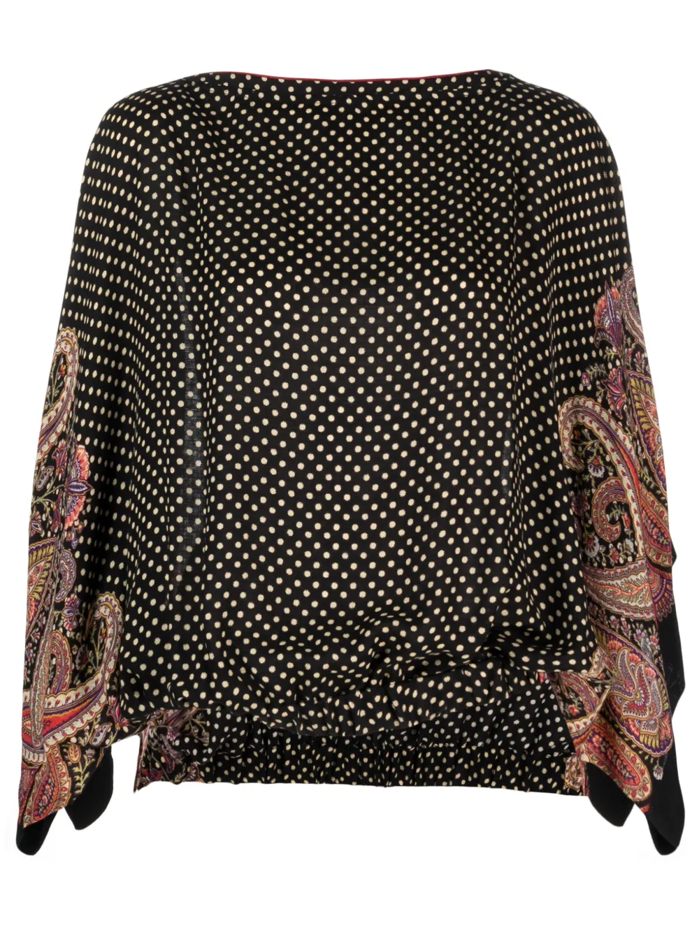 ETRO Top met stippen Zwart