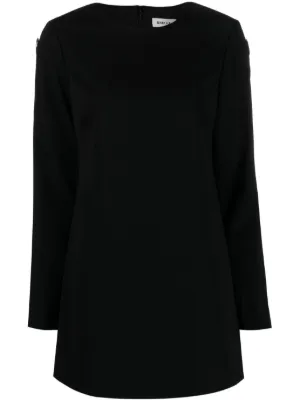 Simkhai Cameron Asymmetric Minidress | Black | FARFETCH