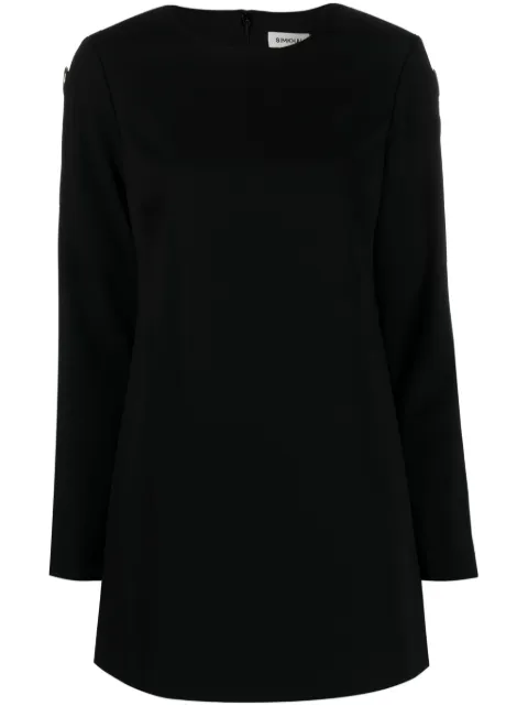 Simkhai appliqué-detail long-sleeve minidress