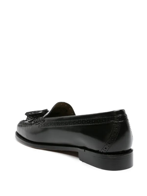 Bass patent hot sale leather loafers