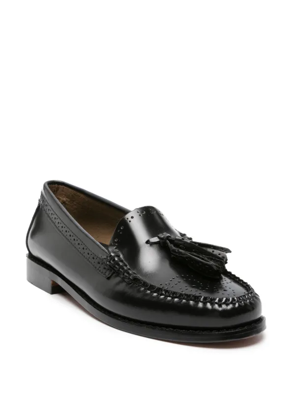 WEEJUNS G.H. BASS & CO. ブラックローファー G.H. Bass & Co. Weejuns Larson Penny Loafers | Black | FARFETCH