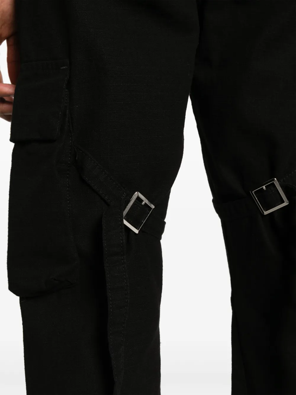 FLÂNEUR Straight broek Zwart