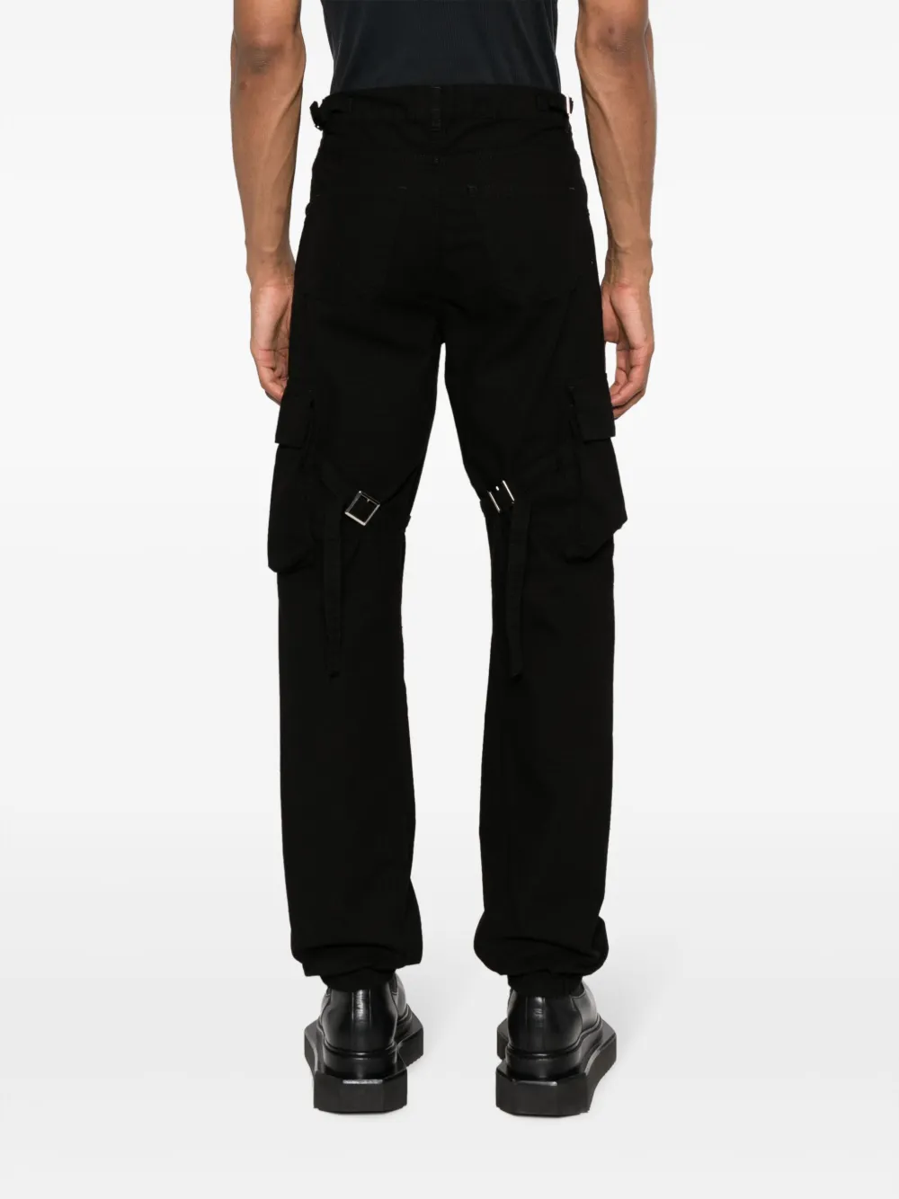 FLÂNEUR Straight broek Zwart
