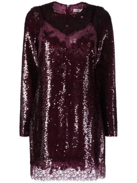 Simkhai Mako sequinned minidress