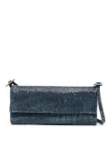 Benedetta Bruzziches Vittissima La Grande crystal-embellished crossbody bag - Blue