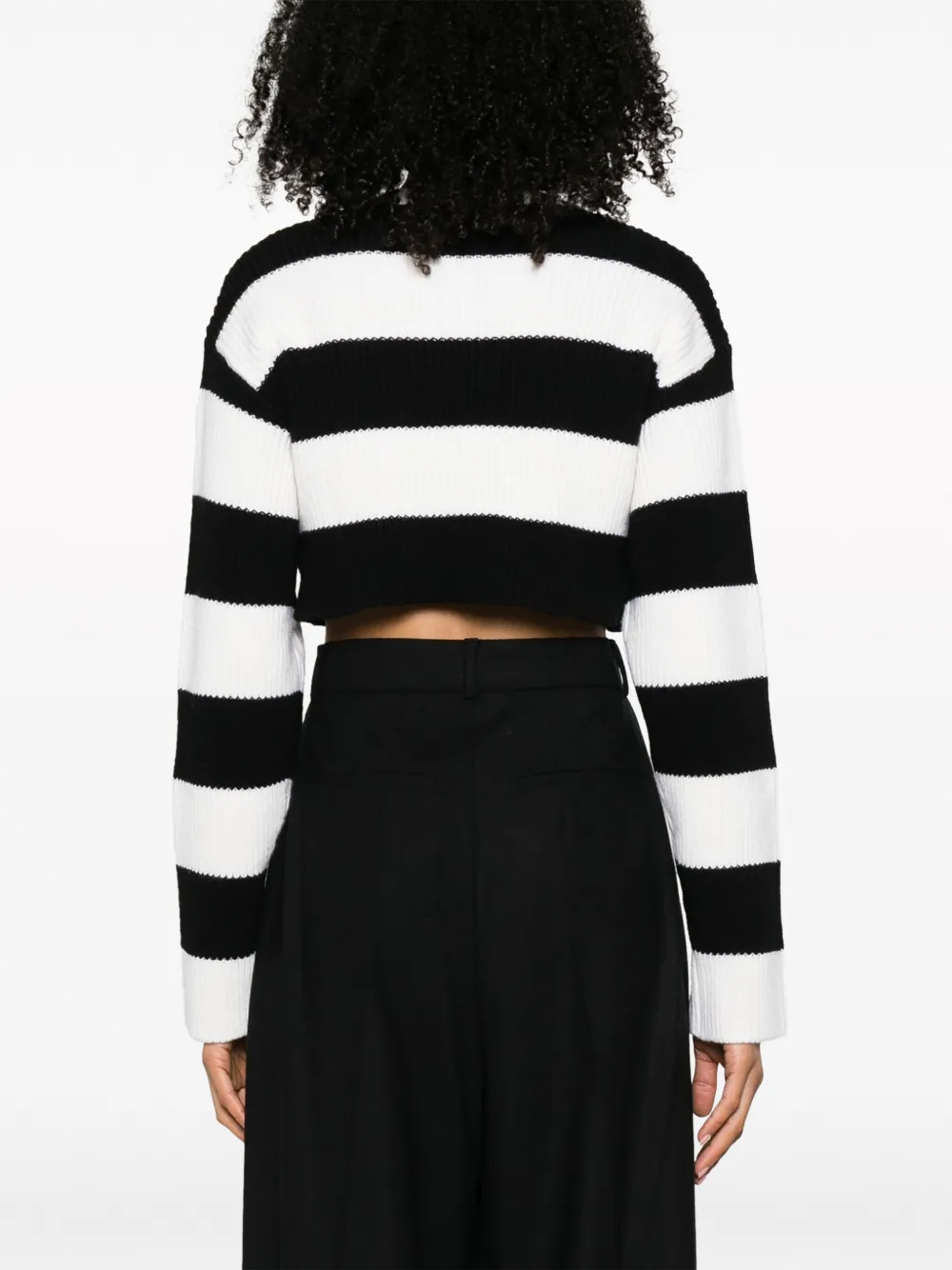 Sportmax Broek met geplooid detail Zwart
