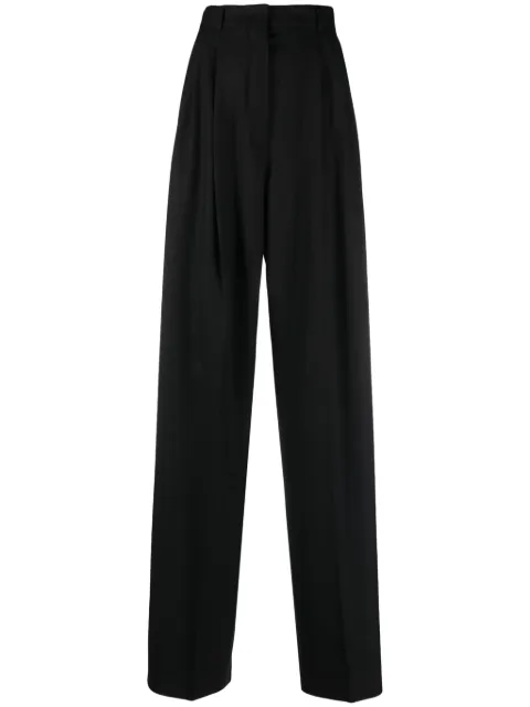 Sportmax Kiens high-waisted pleat-detail trousers