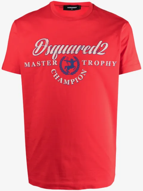 DSQUARED2 logo-print cotton T-shirt