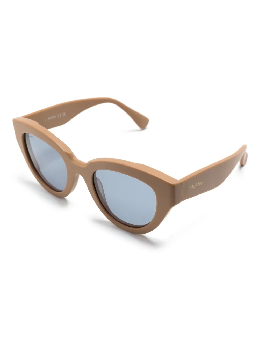Max Mara Eyewear Zonnebril met cat-eye montuur - Bruin