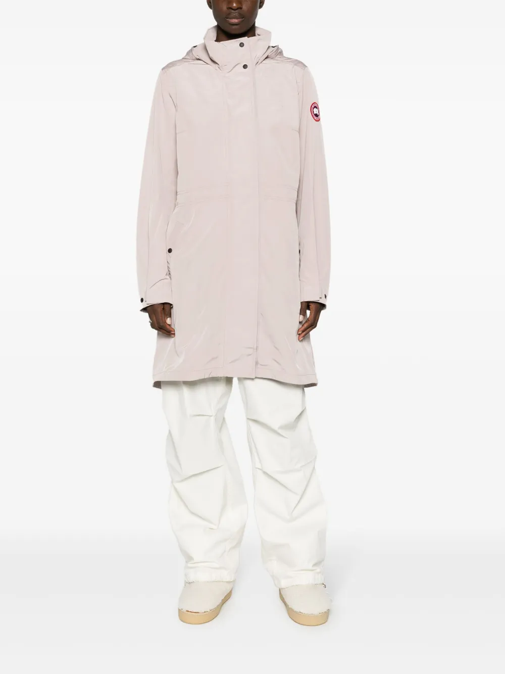 Canada Goose Belcarra hooded parka - Roze