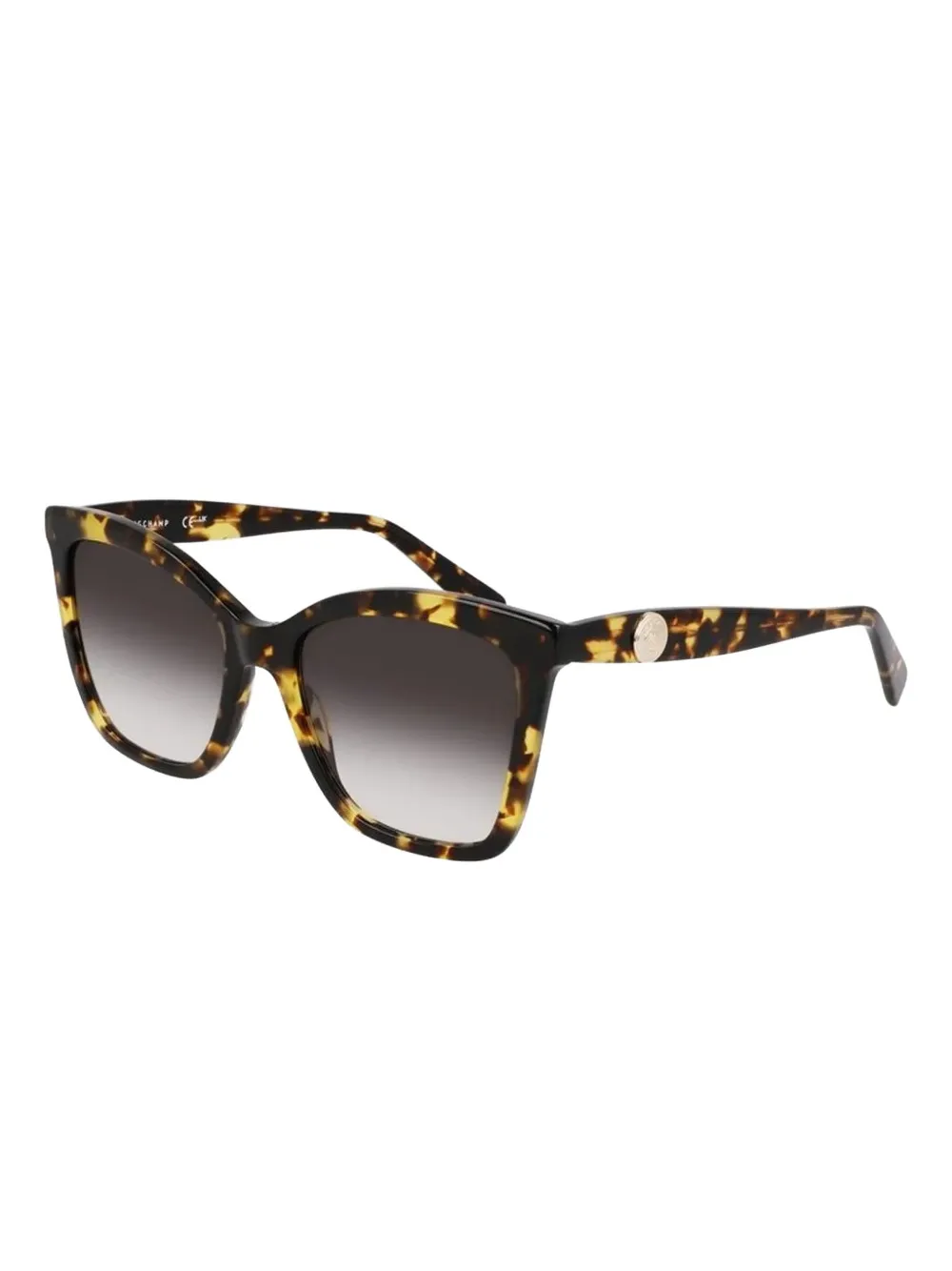 Longchamp cat-eye frame sunglasses - Bruin