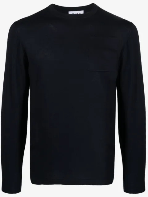 ERALDO crew-neck wool-blend jumper