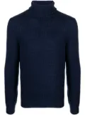 ERALDO roll-neck cashmere jumper - Blue