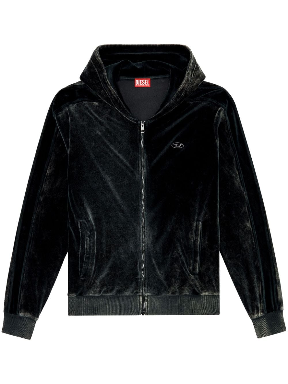 Diesel Hoodie met capuchon Zwart