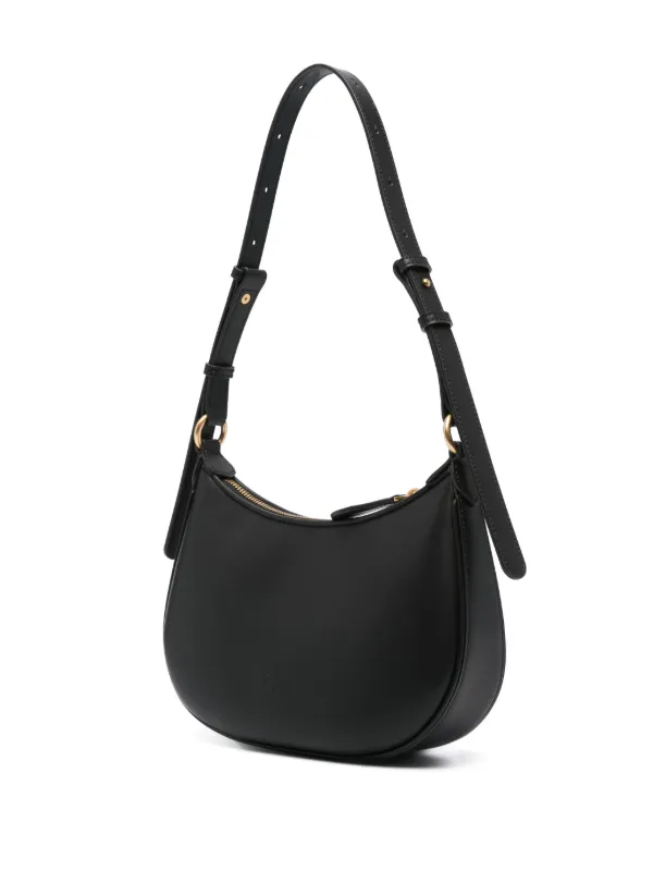 Pinko Women's Big Love Metal Birds Bag - Black Blue