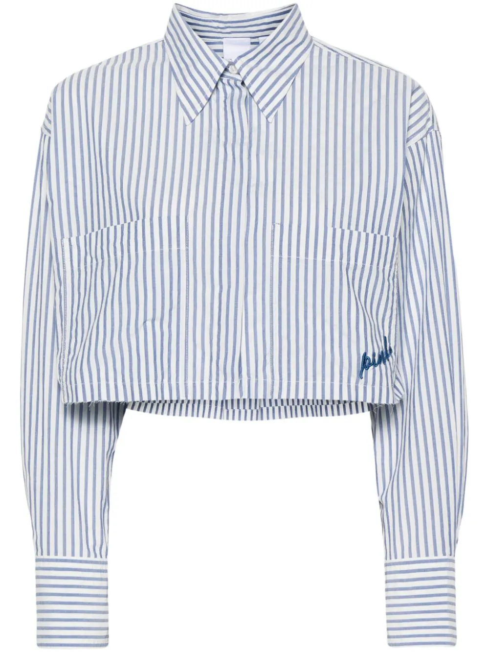 PINKO Gestreepte blouse Blauw