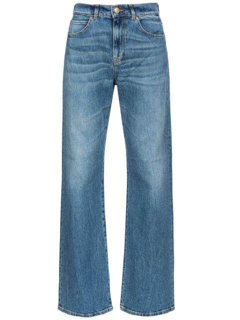 PINKO mid-rise wide-leg jeans