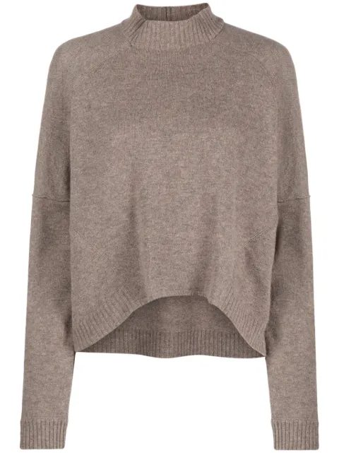 Giorgio Armani high-neck wool-blend jumper