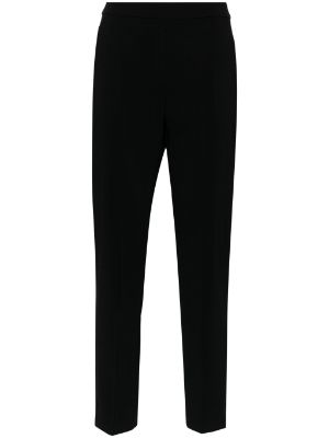 Chloé Flower Embroidered Pants Black