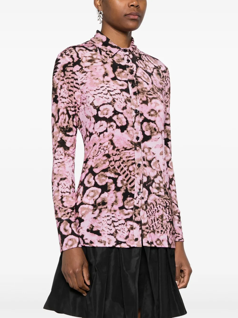 PINKO Blouse met bloemenprint Roze